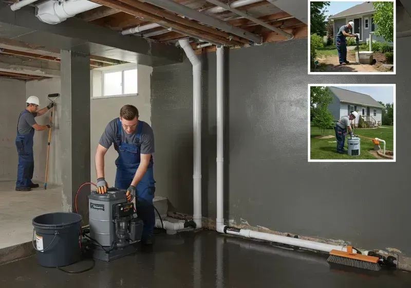 Basement Waterproofing and Flood Prevention process in West Richland, WA